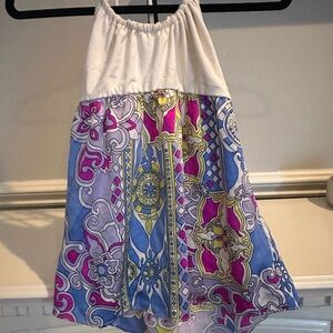 Alice & Trixie Elegant White and Purple Top